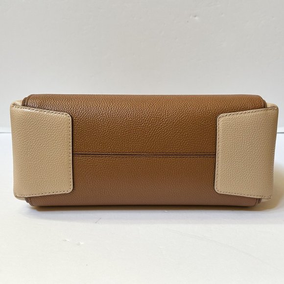 Michael Kors Mercer Medium Satchel Shoulder Leather Bag Luggage Multi - Picture 6 of 11